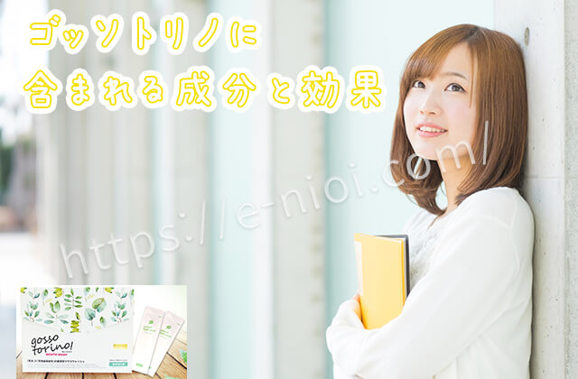 ゴッソトリノgossotorino全成分原材料効果